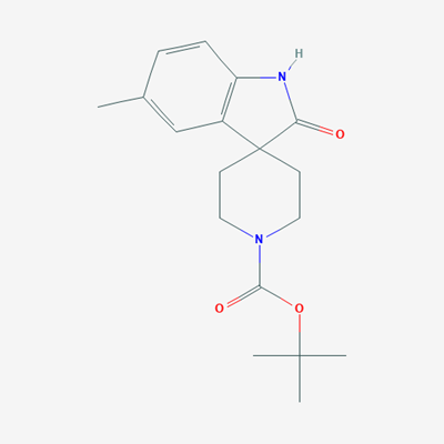 Picture of tert-Butyl 5-methyl-2-oxospiro[indoline-3,4'-piperidine]-1'-carboxylate