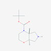Picture of tert-Butyl rac-(4aS,7aS)-hexahydropyrrolo[3,4-b][1,4]oxazine-4(4aH)-carboxylate