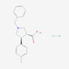 Picture of trans-1-Benzyl-4-(p-tolyl)pyrrolidine-3-carboxylic acid hydrochloride