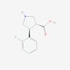 Picture of trans-4-(2-Chlorophenyl)pyrrolidine-3-carboxylic acid