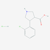 Picture of trans-4-(2-Chlorophenyl)pyrrolidine-3-carboxylic acid hydrochloride