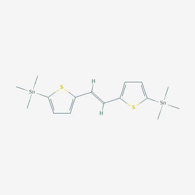 Picture of Trimethyl-[5-[(E)-2-(5-trimethylstannylthiophen-2-yl)ethenyl]thiophen-2-yl]stannane