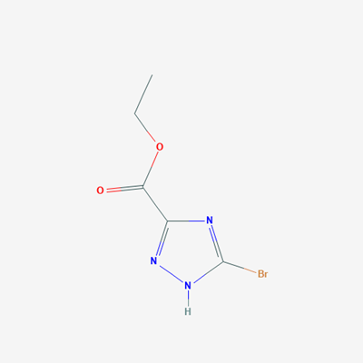 Picture of Ethyl 5-bromo-1H-1,2,4-triazole-3-carboxylate