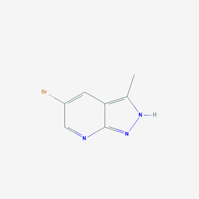 Picture of 5-bromo-3-methyl-1H-pyrazolo[3,4-b]pyridine