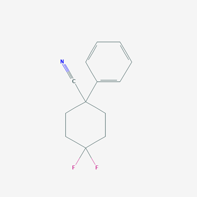 Picture of 4,4-difluoro-1-phenylcyclohexane-1-carbonitrile