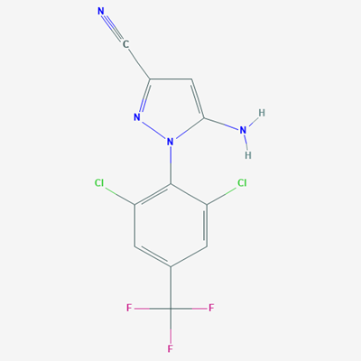 Picture of 5-Amino-1-(2,6-dichloro-4-trifluoromethylphenyl)-3-cycano pyrazole 