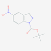 Picture of 1H-Indazole-1-carboxylic acid, 5-nitro-, 1,1-dimethylethyl ester