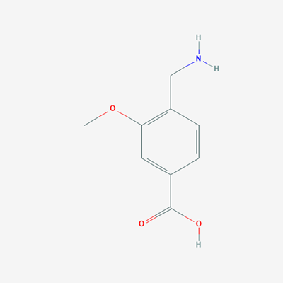 Picture of Benzoic acid, 4-(aminomethyl)-3-methoxy-