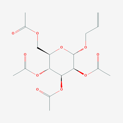 Picture of a-D-Mannopyranoside, 2-propen-1-yl, 2,3,4,6-tetraacetate