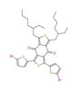 Picture of 1,3-bis(5-bromothiophen-2-yl)-5,7-bis(2-ethylhexyl)benzo[1,2-c:4,5-c]dithiophene-4,8-dione