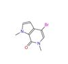 Picture of 4-Bromo-1,6-dimethyl-1,6-dihydro-7H-pyrrolo[2,3-c]pyridin-7-one