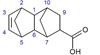 Picture of tetracyclo[4.4.0.12,5.17,10]dodec-3-ene-8-carboxylic acid