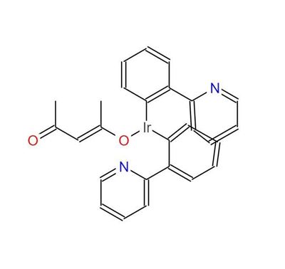 Picture of Acetylacetonatobis(2-phenylpyridine)iridium,Sublimed, >99.5% (HPLC)