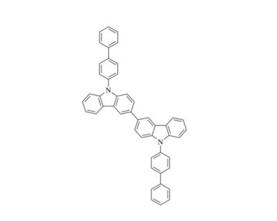 Picture of 9,9-Bis([1,1-biphenyl]-4-yl)-3,3-bi-9H-carbazole,Sublimed , > 99.9% (HPLC)